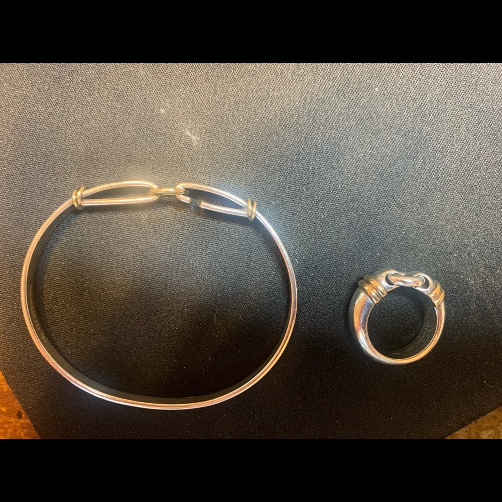 Tiffany & Co Bangle Bracelet and Ring - Picture 3 of 12
